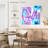 Kerner Purple And Blue Hibiscus-109377711