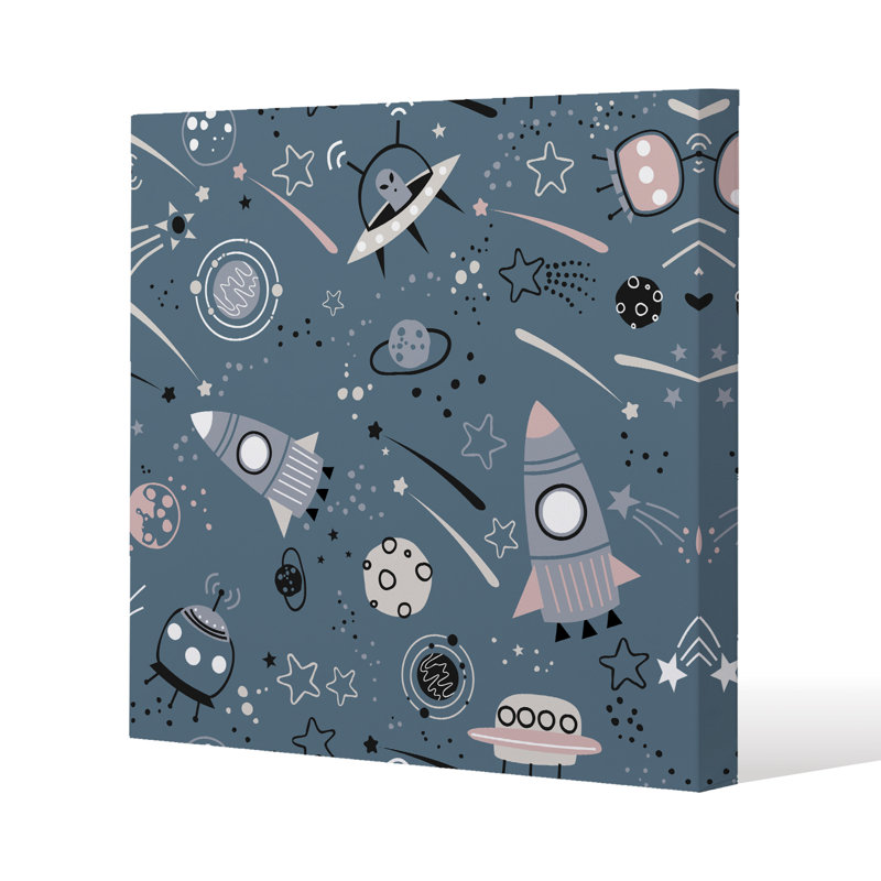 No Title by Andrew Lee - Wrapped Canvas Print, 77cm H x 77cm W x 4cm D