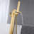 1 Handle Floor Clawfoot Tub Faucet with Diverter-80323869
