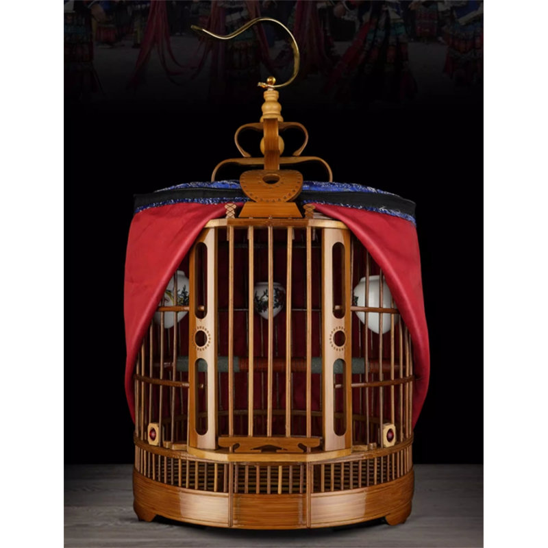 Cage à oiseaux Ganae, H 17 po x l 12 po x P 12 po