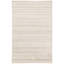 Tapis géométrique beige / gris fait à la main Breshears-121255054