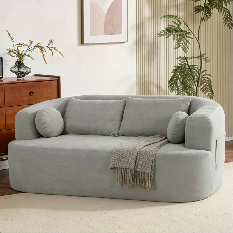 Canapé-dans-une-causeuse, Gray