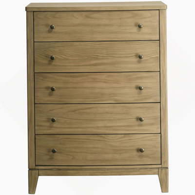 Commode 5 tiroirs Natural Pine