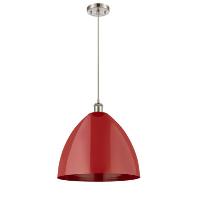 Luminaire suspendu conique 1 lumière