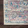 Burnie Oriental Ivory/Pink Area Rug