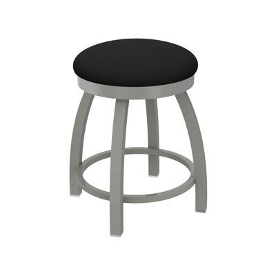 802 Misha Swivel Vanity Stool with Upholstered Seat