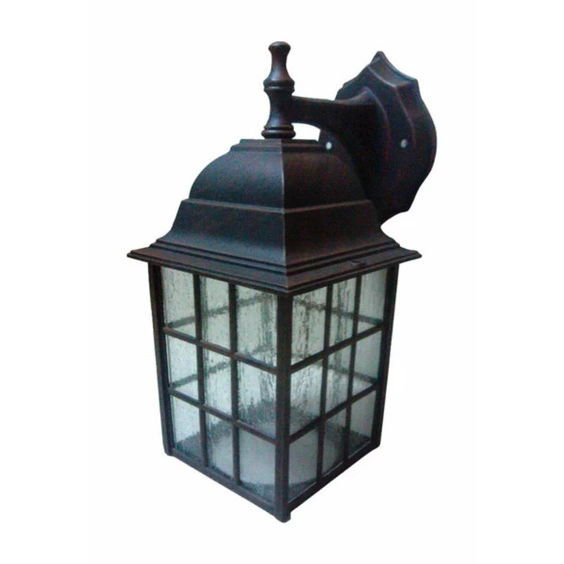 Nazario LED Wall Light, 12.25" H x 6" W x 8" D , Bronze