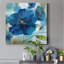 Blue Mood - Reproduction d'art sur toile tendue-394253136