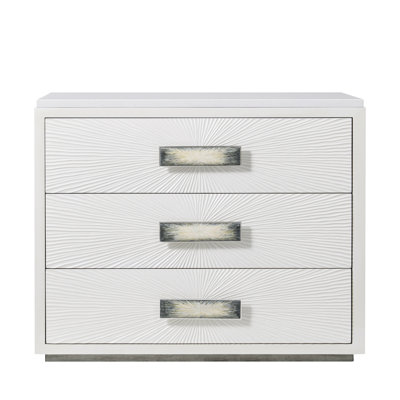 Panos 3 - Drawer Solid Wood Nightstand