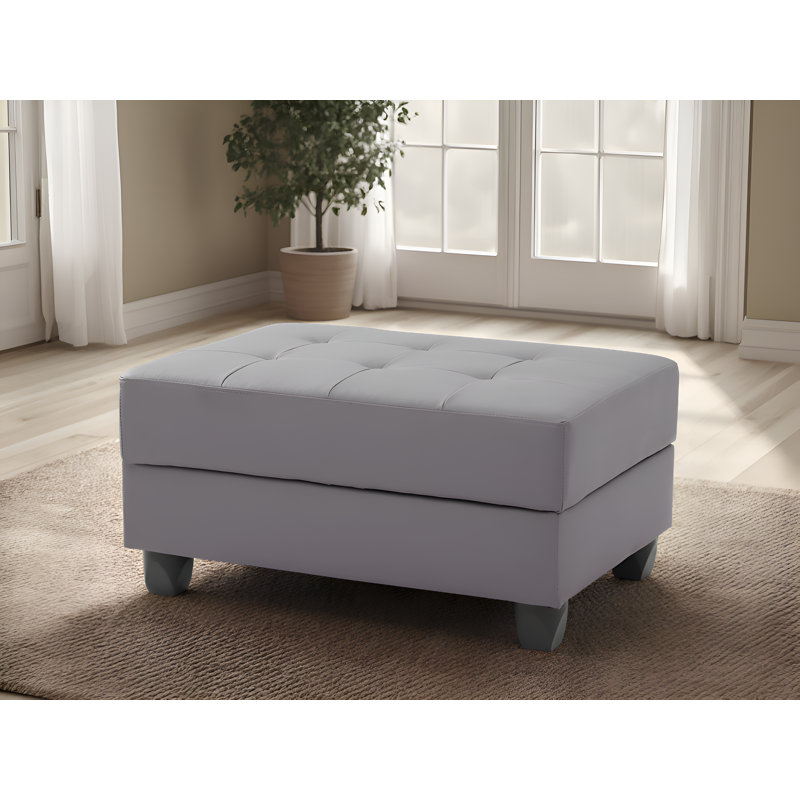 Oeiras Gray Ottoman