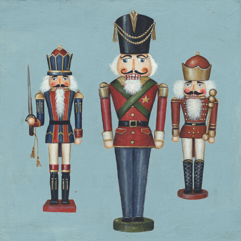 Soldat casse-noisette - impression, H 12 po x l 12 po, Toile tendue