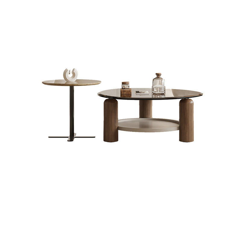 Modern Simple Style Coffee Table Set