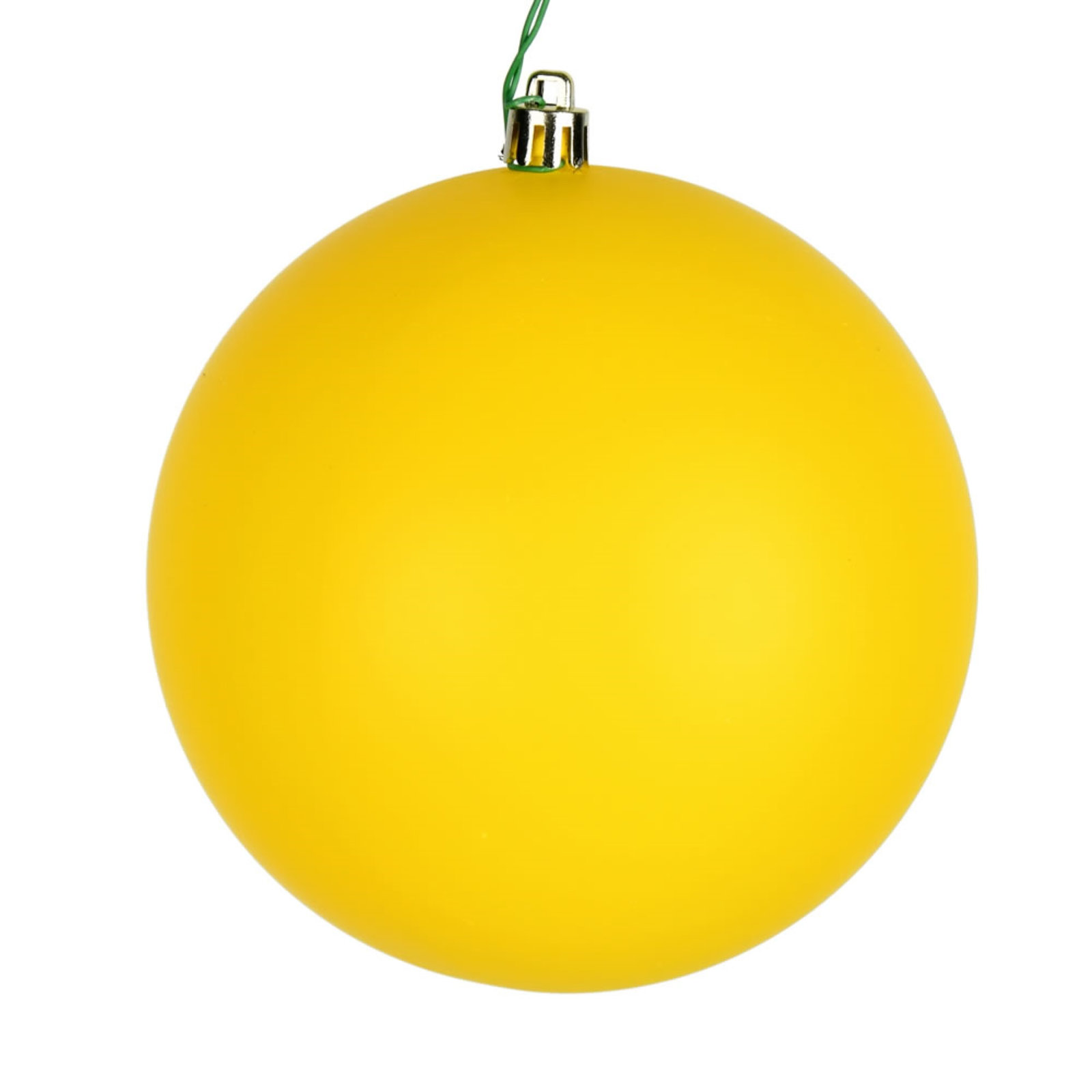 Shatterproof Bauble, White, 2.4" H x 2.4" W x 2.4" D