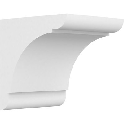 5"W x 6"D x 6"H Standard Olympic Architectural Grade PVC Corbel