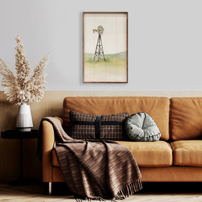 Windmill Landscape I By Chris Paschke