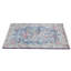 Tapis oriental délavé semi-antique à motif floral 1 pi 6 po x 2 pi 3 po
