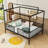 House-Shaped Design Metal Bed With Slats-1264749055-1264749054