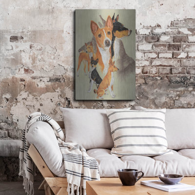 «Basenji and Ghost» par Barbara Keith