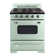 Classic Retro 30" 4 burner 3.9 cu. ft. Freestanding Gas Range with Convection Oven