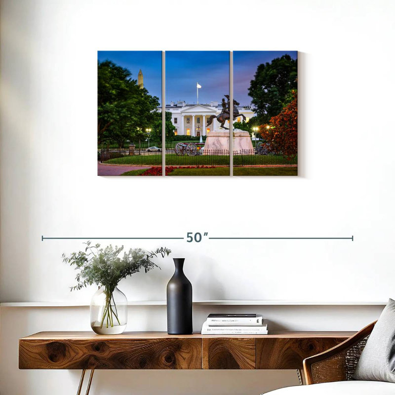 Maison blanche de Washington DC, H 20 po x l 33 po