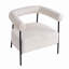 Fauteuil d'appoint rembourré Boucle