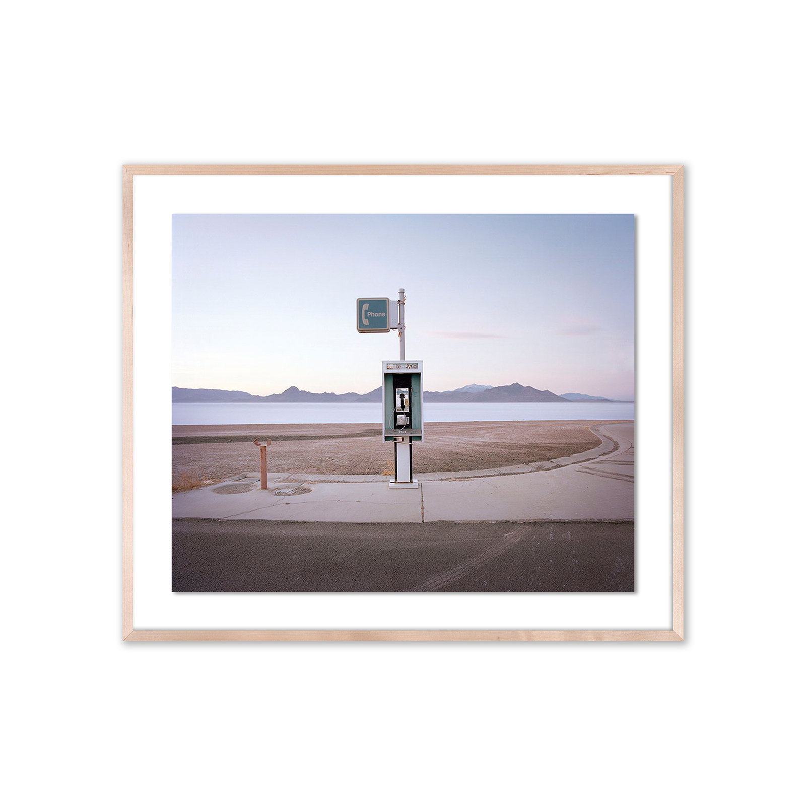 Bonneville Pay Phone by Ryann Ford, Natural, 34" H x 40" W x 2.5" D