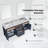 Tahoe 72 in. Midnight Blue Double Sink Bathroom Vanity, Engineered Stone Top with Backsplash, Satin Brass Hardware-1147126446