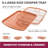 Gotham Steel Nonstick Air Fryer Tray for Oven with Recipe Book - 16" x 12"