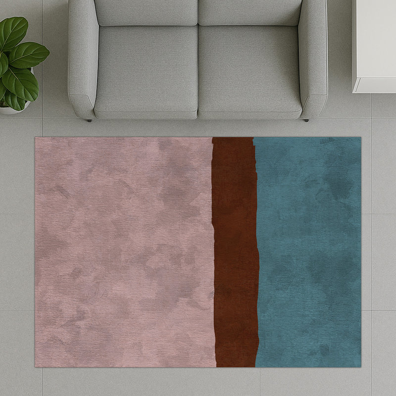 Abstract Area Rug, Rectangle 140 x 200 cm