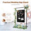 Support pour arche de mariage, support publicitaire, support pour affiche de mariage