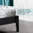 2-Pcs Bedroom Set – Solid Wood Platform Bed Frame & Matching Nightstand, Mid-Century Modern Scandinavian, 800 lbs Capacity, No Box Spring Needed-281464986-281464984