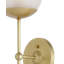 Applique murale en laiton brossé à 1 lumière à intensité variable Montview
