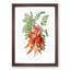 Orange Clianthus Flowers - Picture Frame Painting Print-55581163-55581164
