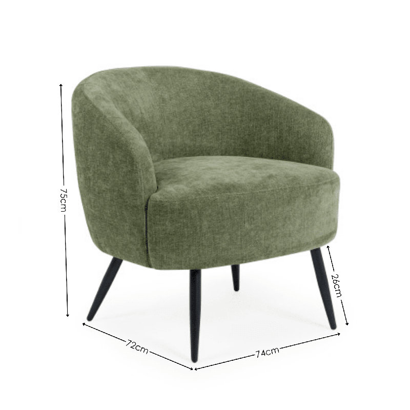 Dahlia Upholstered Armchair