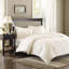 Mini ensemble d'édredon en duvet synthétique ivoire pour lit simple Arctic-29199978-55383305