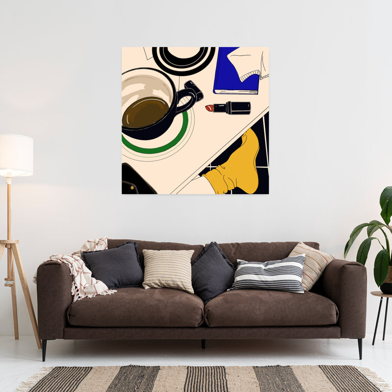 Contemporary Art Contemporary Wall Art by Juliana Kokolari - Wrapped Canvas Print, 91.44 cm H x 91.44 cm W
