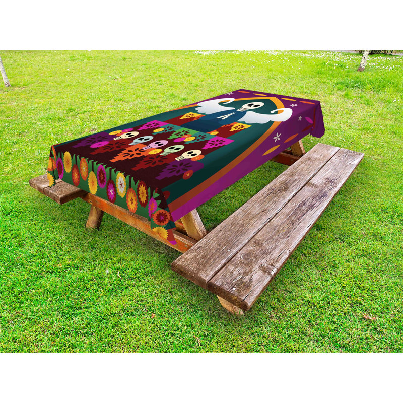 Rectangle No Pattern Polyester Tablecloth