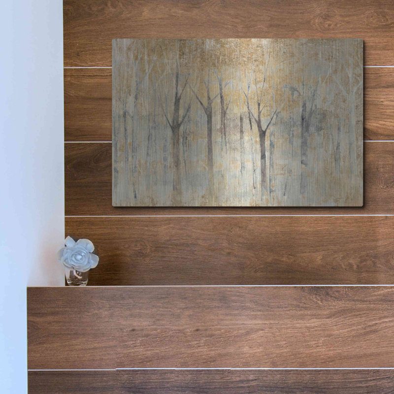 Luxe Métal Art «Seasons End Gold» par Avery Tillmon «Seasons End Gold» par Avery Tillmon
