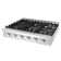 Cosmo GRT Series 36'' Stainless Steel Gas Cooktop 6 Burner Cooktop with Dual Size Power Burner