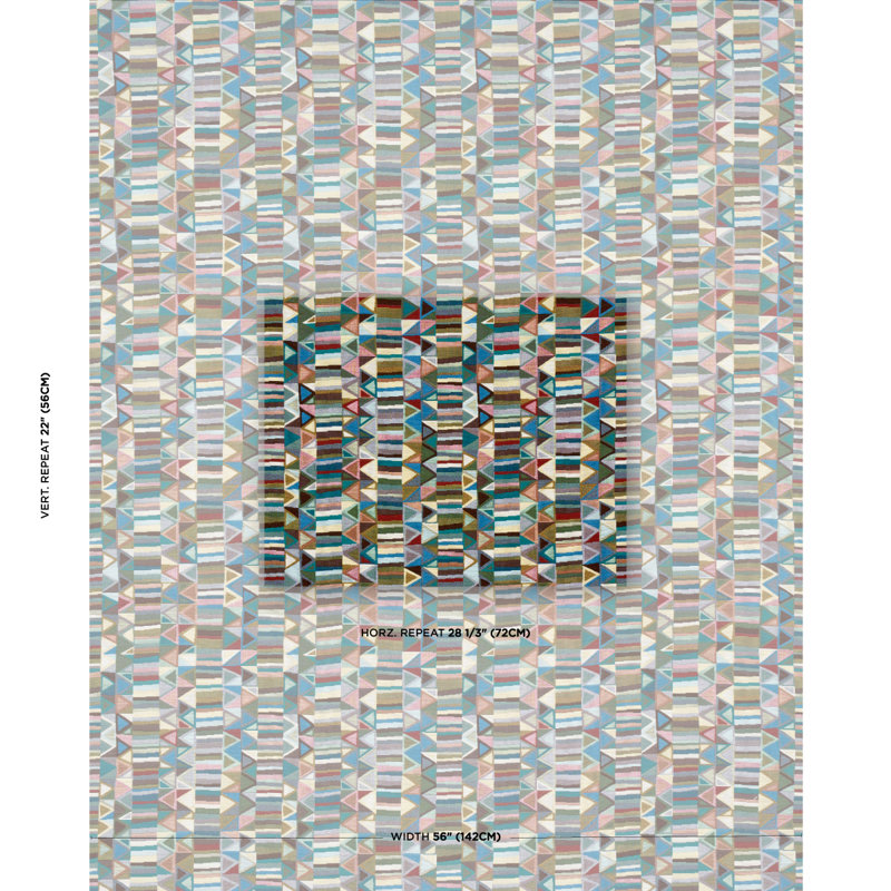 Mélange de coton matelassé Bizantino, Paon