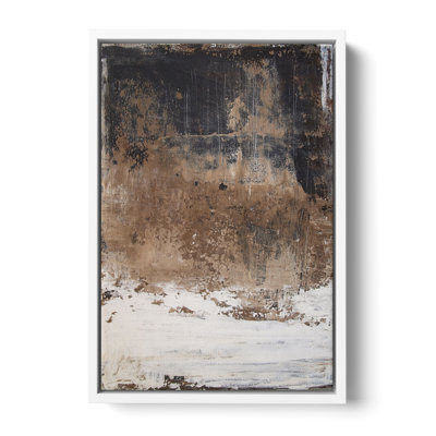 'Worn Abstract VI' by Jolina Anthony, Modern Abstract Canvas Wall Art