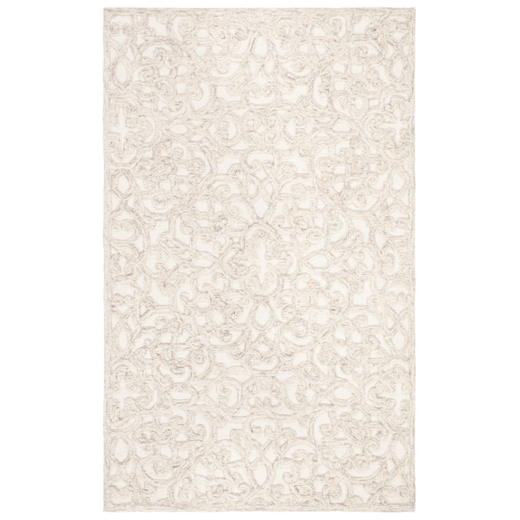 Sarina Trace Hand Tufted Wool And Cotton With Latex Abstract Rug