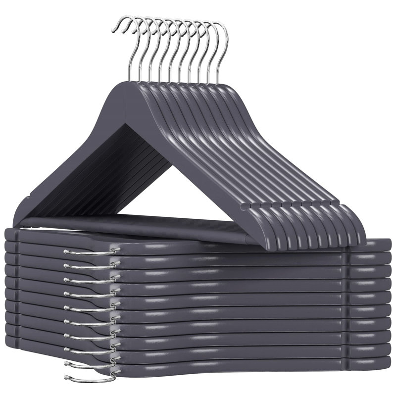 Beanland Manufactured Wood Standard Hanger, Grey