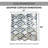 Antonett Geometric Shower Curtain