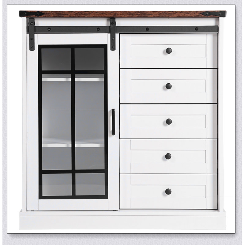 Storage Cabinet, Home Kitchen Sideboard, Living Room Storage Cabinet Against the Wall