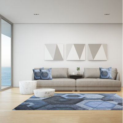 Fuensanta Geometric Area Rug
