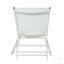 Ensemble de 2 chaises longues d'extérieur, dossier réglable à 5 positions, structure en acier avec siège en textilence pour le patio et la piscine