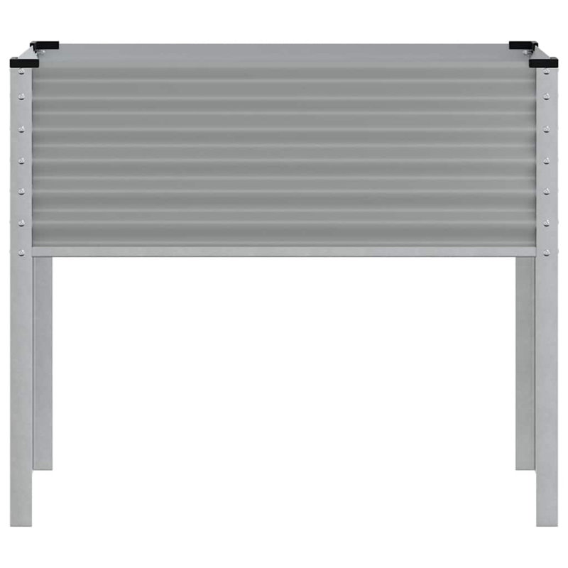 Ankoma Planter Box, Grey, 90cm H x 100cm W x 45cm D