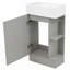 Meuble-lavabo 18,6 po avec lavabo-254658086