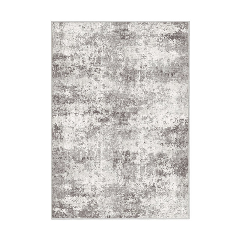 Tapis abstrait Ansel, Rectangle 7 pi 9 po x 9 pi 9 po